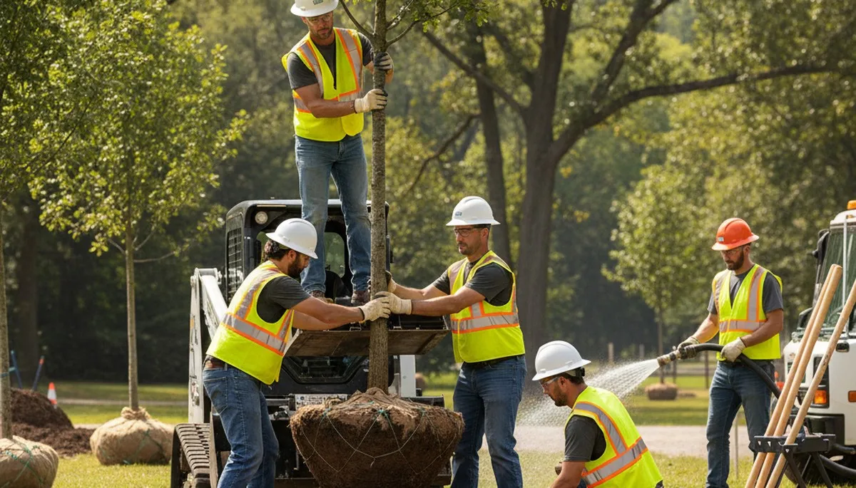 Tree planting service in Salisbury, MD for residential and commercial landscapes